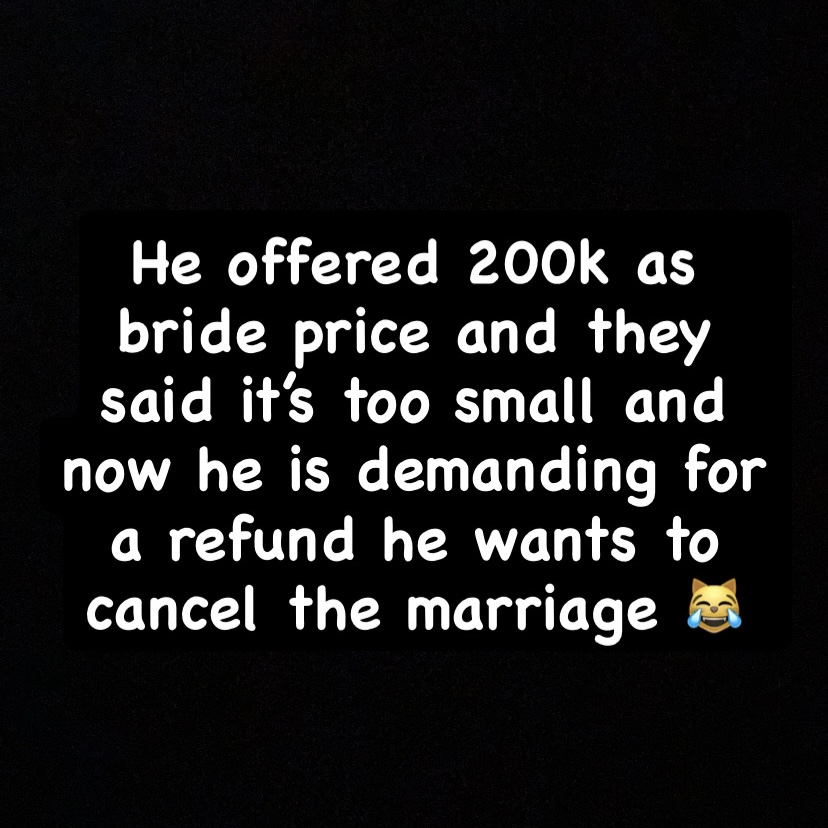 bride price